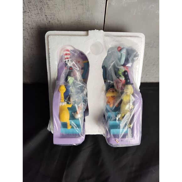 Hallmark Dr. Seuss Collection The Ends Sculpted Bookends 2000 - Picture 5 of 9